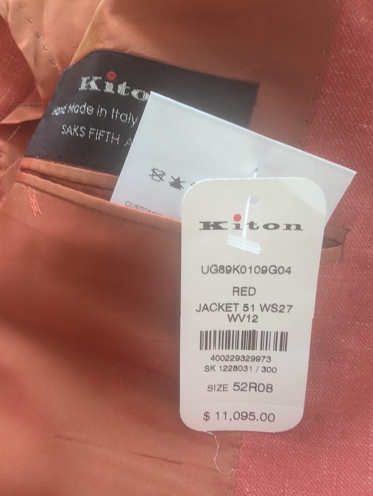 I sell original Kiton jacket