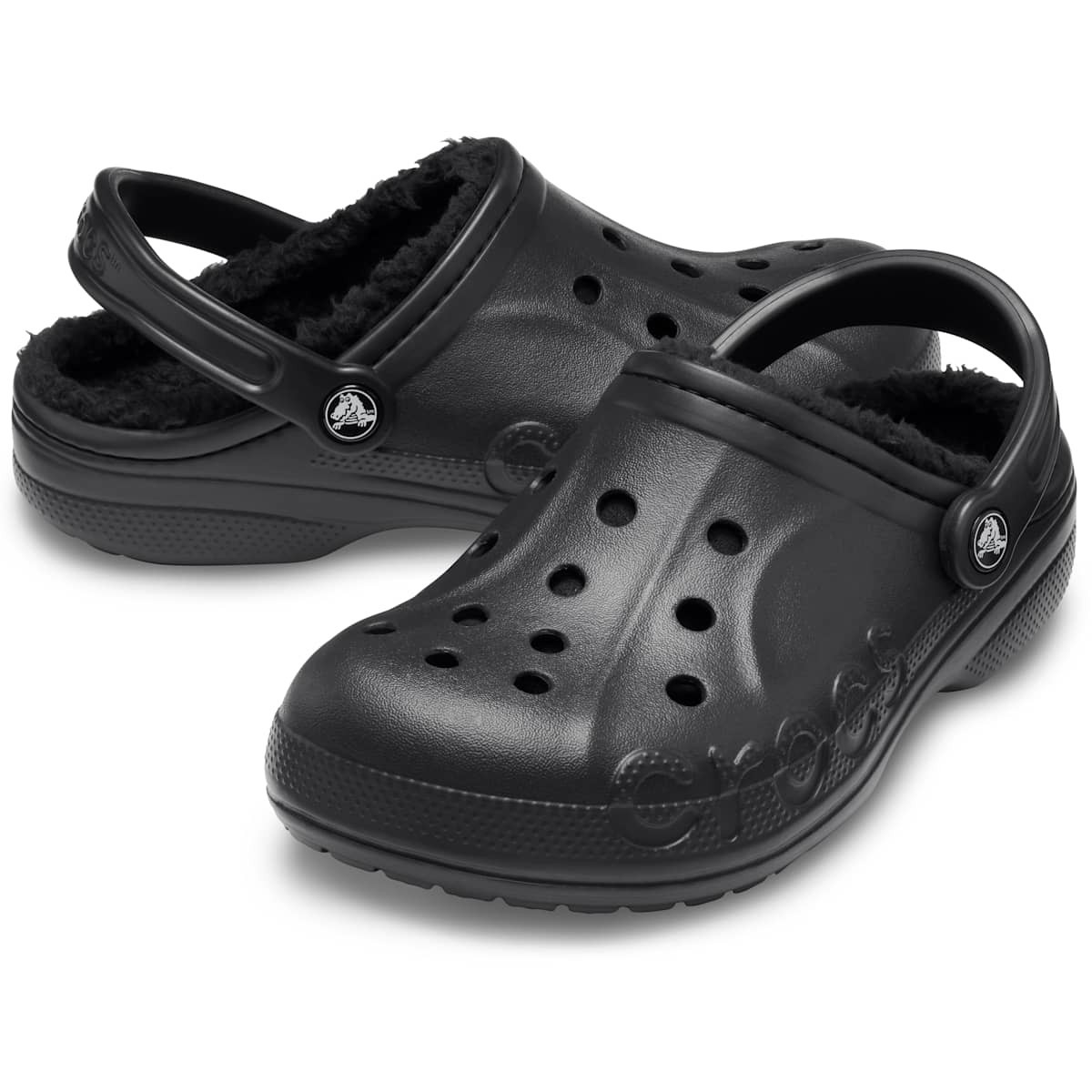Crocs Adult Baya Lined Clogs with Fur Winter Clogs Free Shipping