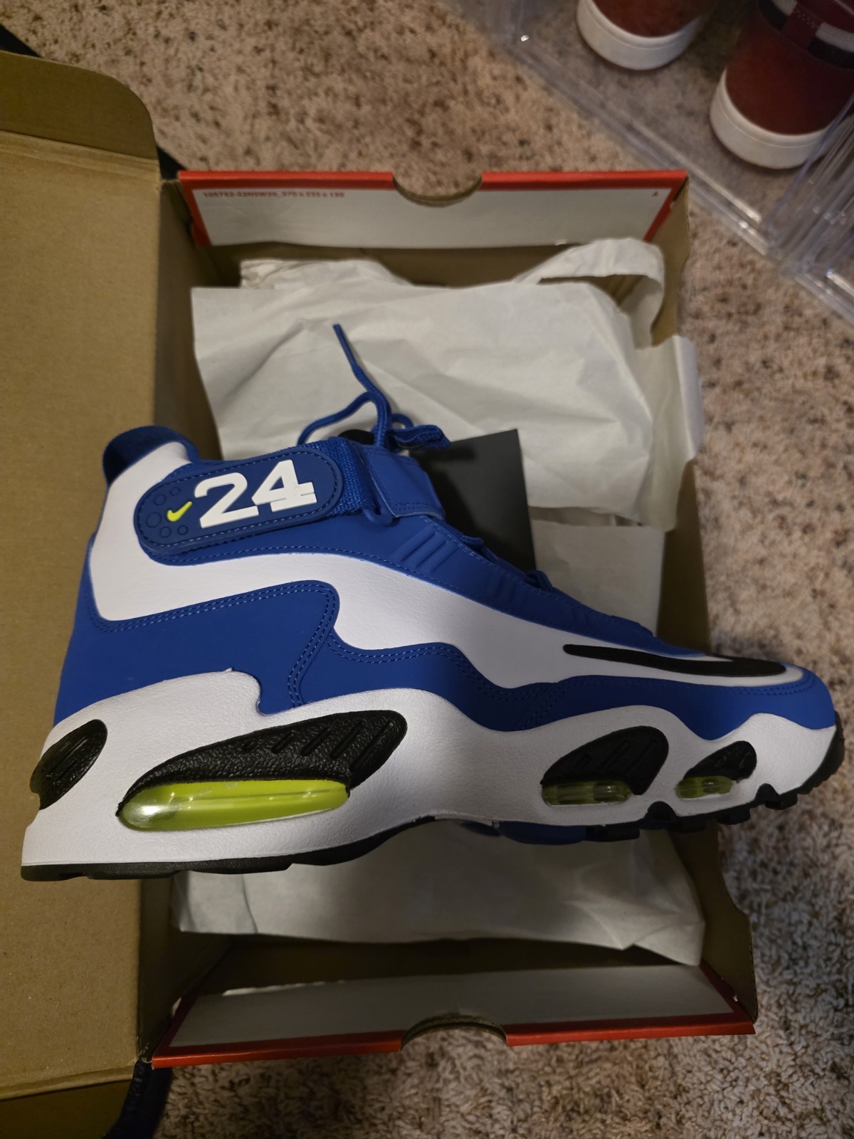 Air Griffey Max 1 Men’s Size 10.5 DJ5161400 White Royal