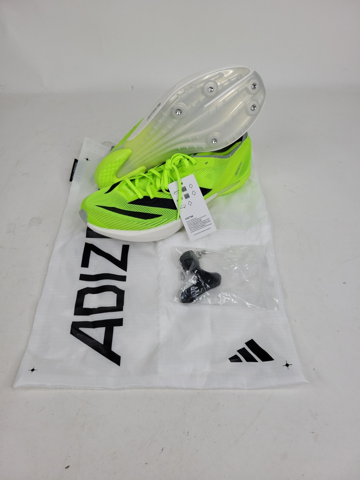 Adidas Adizero Ambition Lucid Lemon Track & Field Spikes IH5798 Men’s Size 11.5