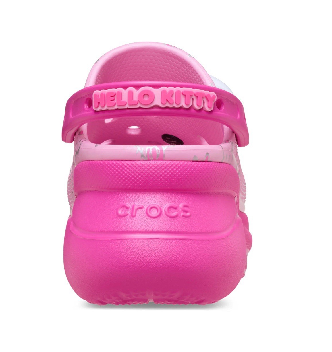 CROCS Hello Kitty Bae Platform Clog Pink Women’s W-9 Brand New NWTS 211199