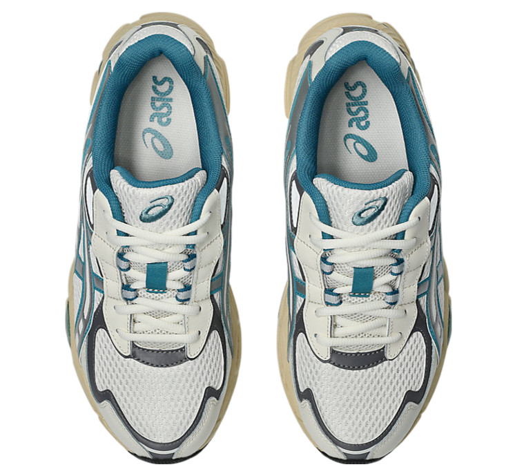 ASICS Gel-NYC 2055 Cream Blue Teal 1203A542-106 Men’s Size New
