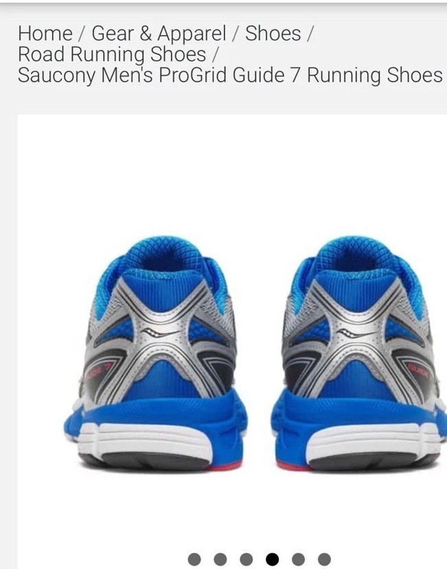 Saucony Men’s ProGrid Omni 7 Grey/royal S79036-15. 11.5