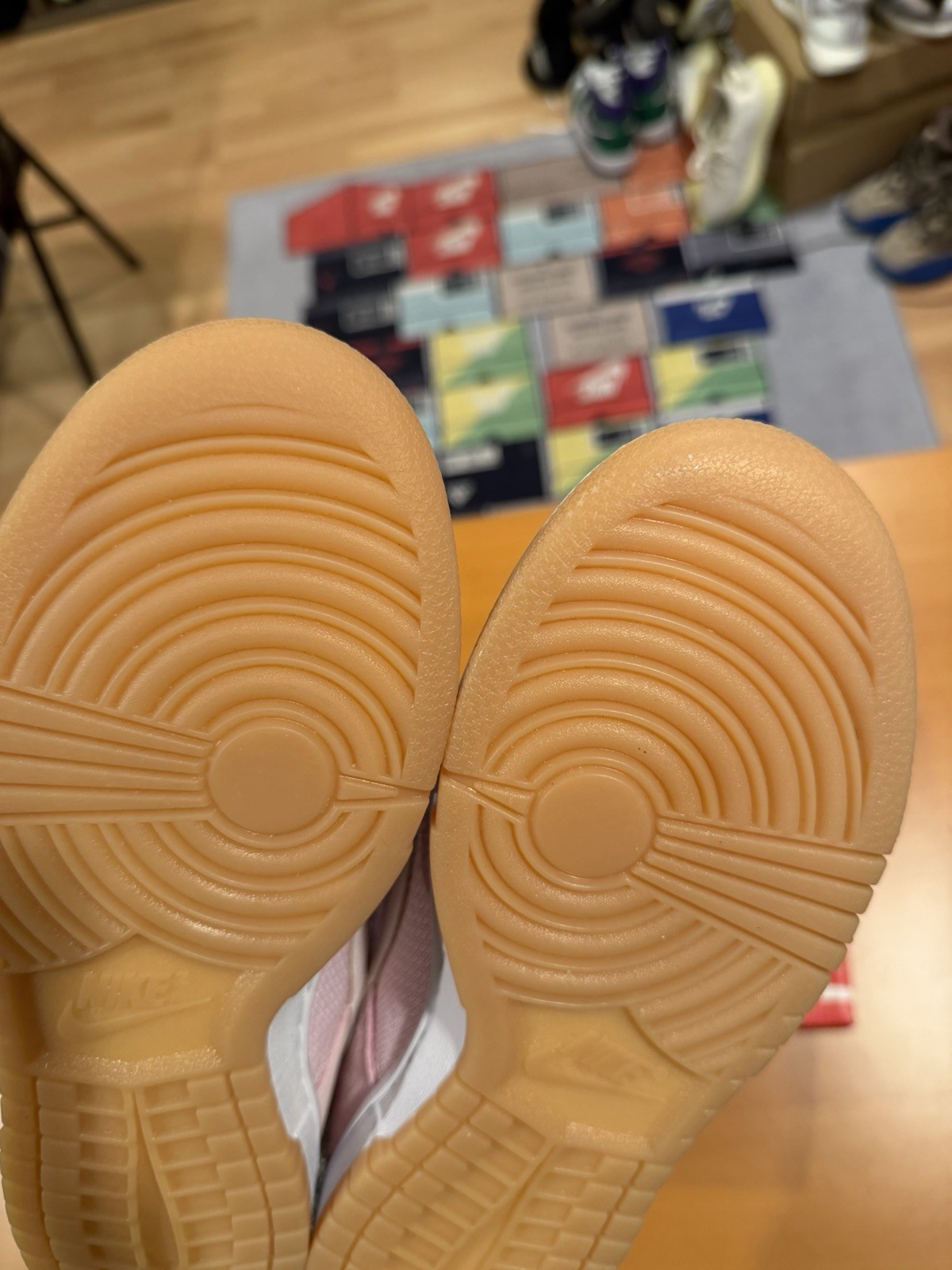 Size 7.5W – Women’s Nike Dunk Low Teddy Bear Light Pink Gum DZ5318-640 Sneaker