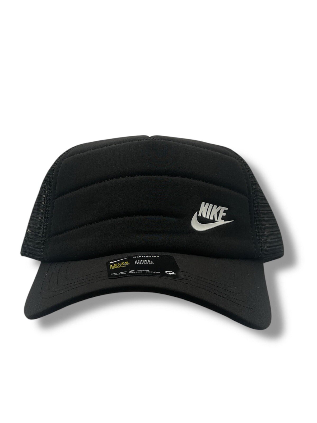 Nike Heritage 86 – Trucker Hat Adjustable Strap Black New with Tags