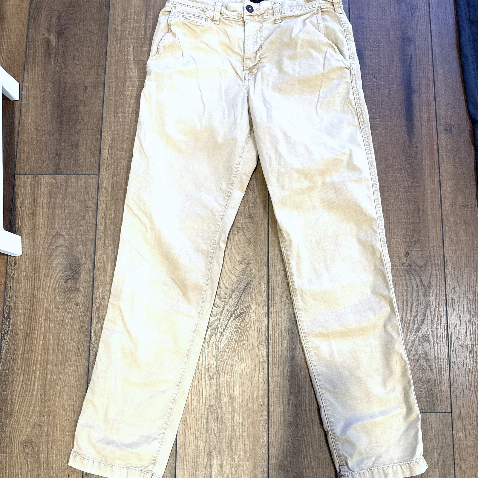 American Eagle Next Level Flex Chinos Mens 30×34 Khaki Slim Straight Stretch