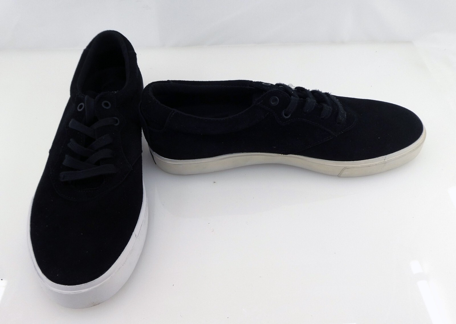 Creative Rec Shoes Cesario Lo Suede Los Angeles Black Sneaker Mismatched 9/10
