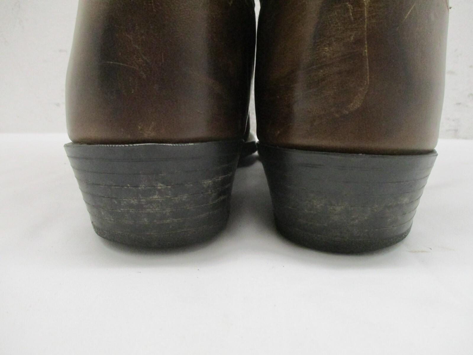 Ariat Heritage Brown Leather Cowboy Western Boots Mens Size 9.5 EE Style 34725