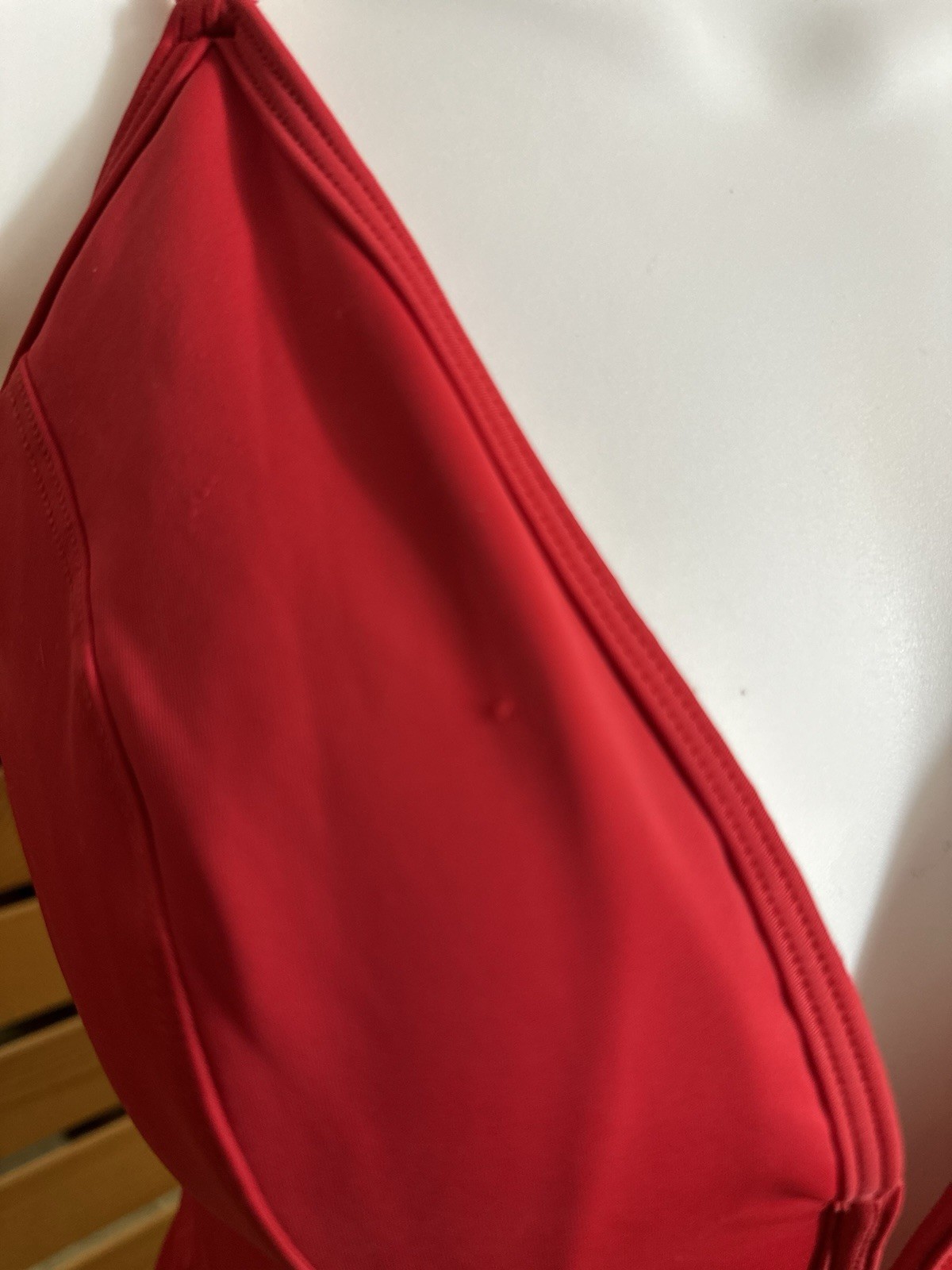 Shaper in Red Sexy Low Cut Shapewear Bodysuit Size Medium
