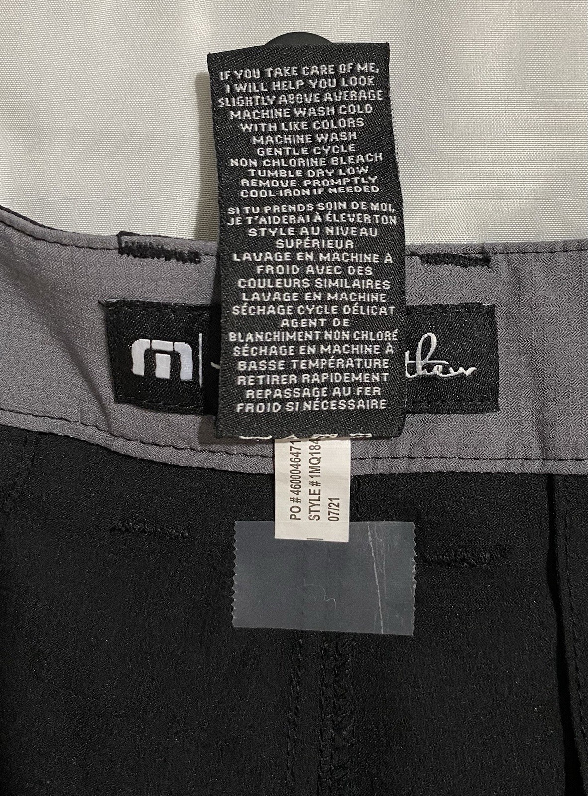 Travis Mathew Right On Time Golf Performance Pants Sz 34×31 Style 1mq184
