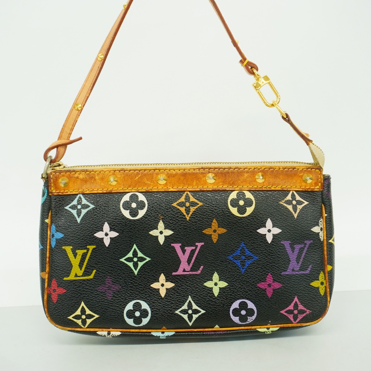 Auth [6ge6015] LOUIS VUITTON Pouch Monogram multicolor Pochette Accessoires …