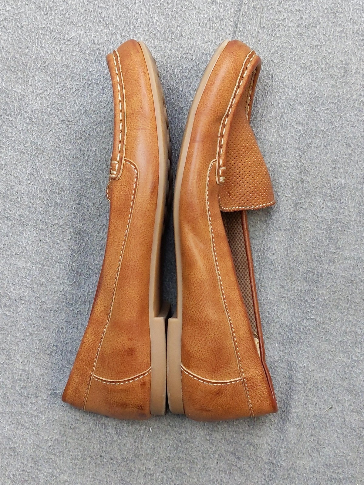 B.ø.c Shoes Womens Size 7 Brown Loafer Flats Cushioned Comfort Casual Slip On