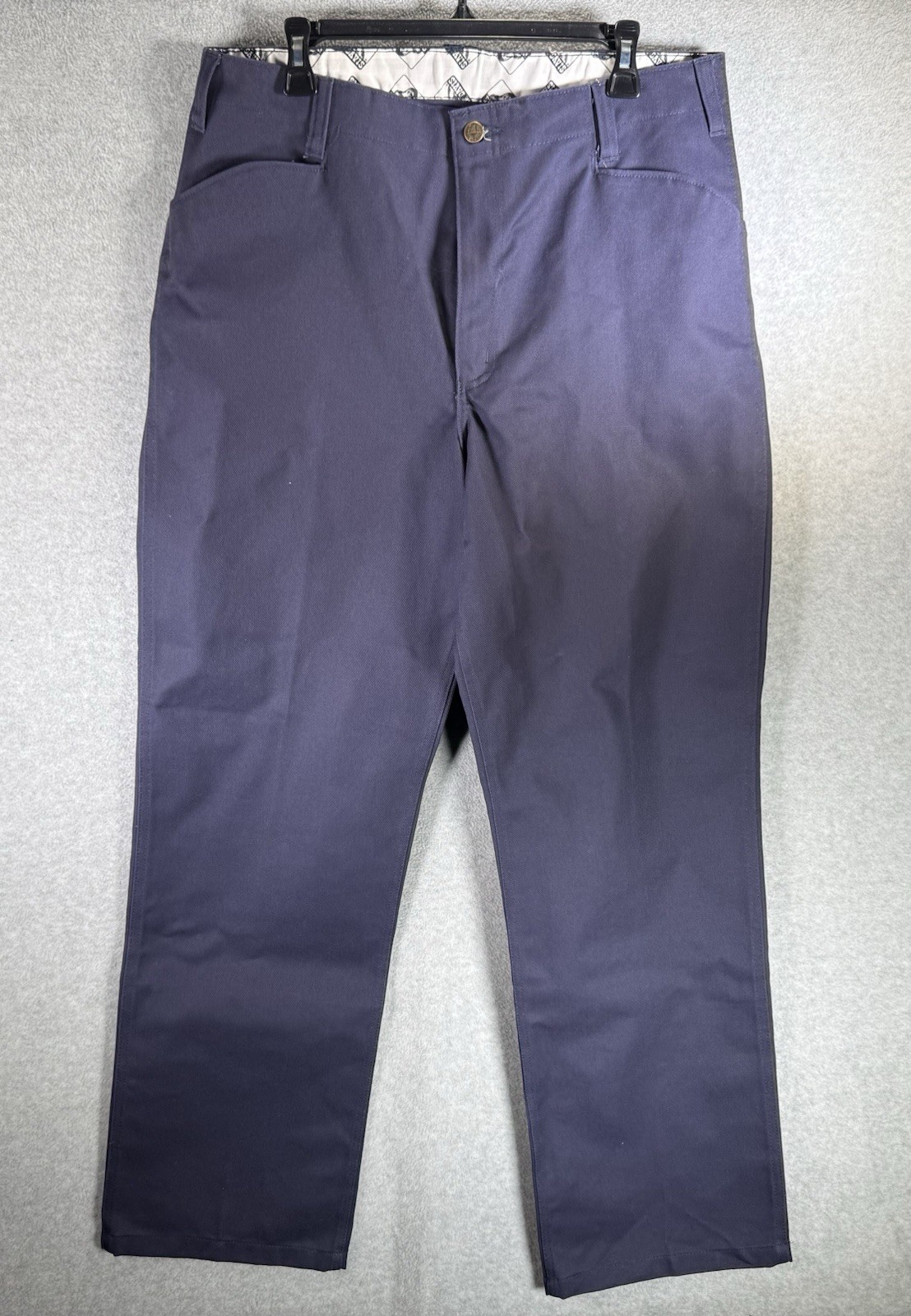 Ben Davis Men’s Original Ben’s Work Pants Blue Size 36 Heavy Duty Twill Vintage