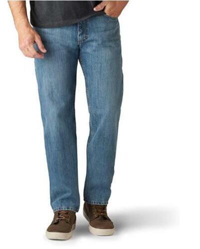LEE Regular Fit Jeans Straight Leg Regular in Seat & Thigh At Waist Dakota Blue