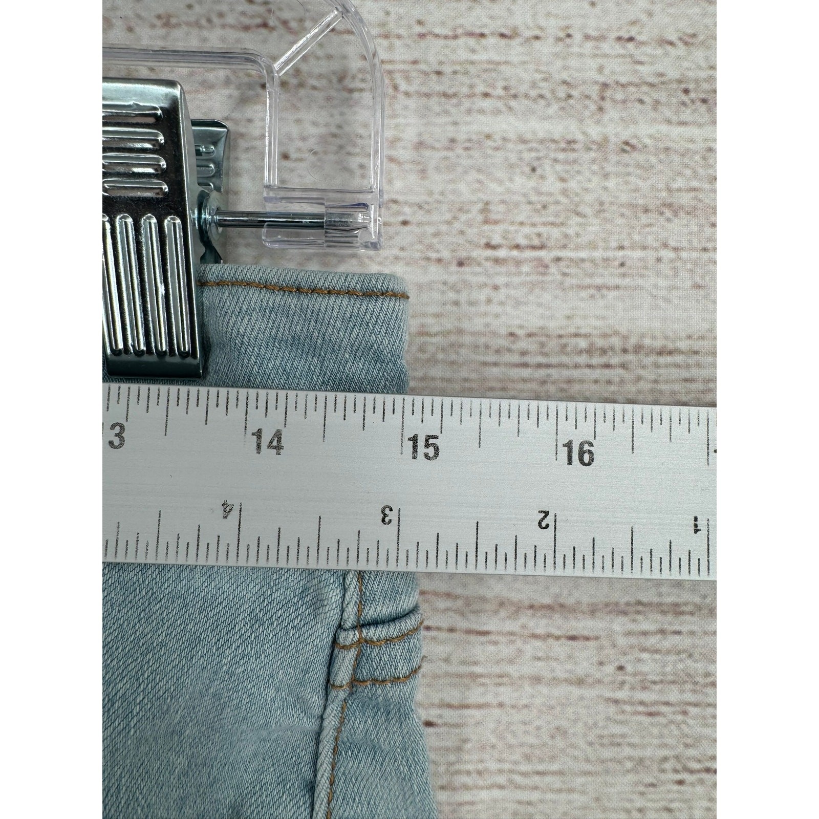 Levi’s 726 Flare Stretch Jeans Womens 28 Blue Light Wash Denim