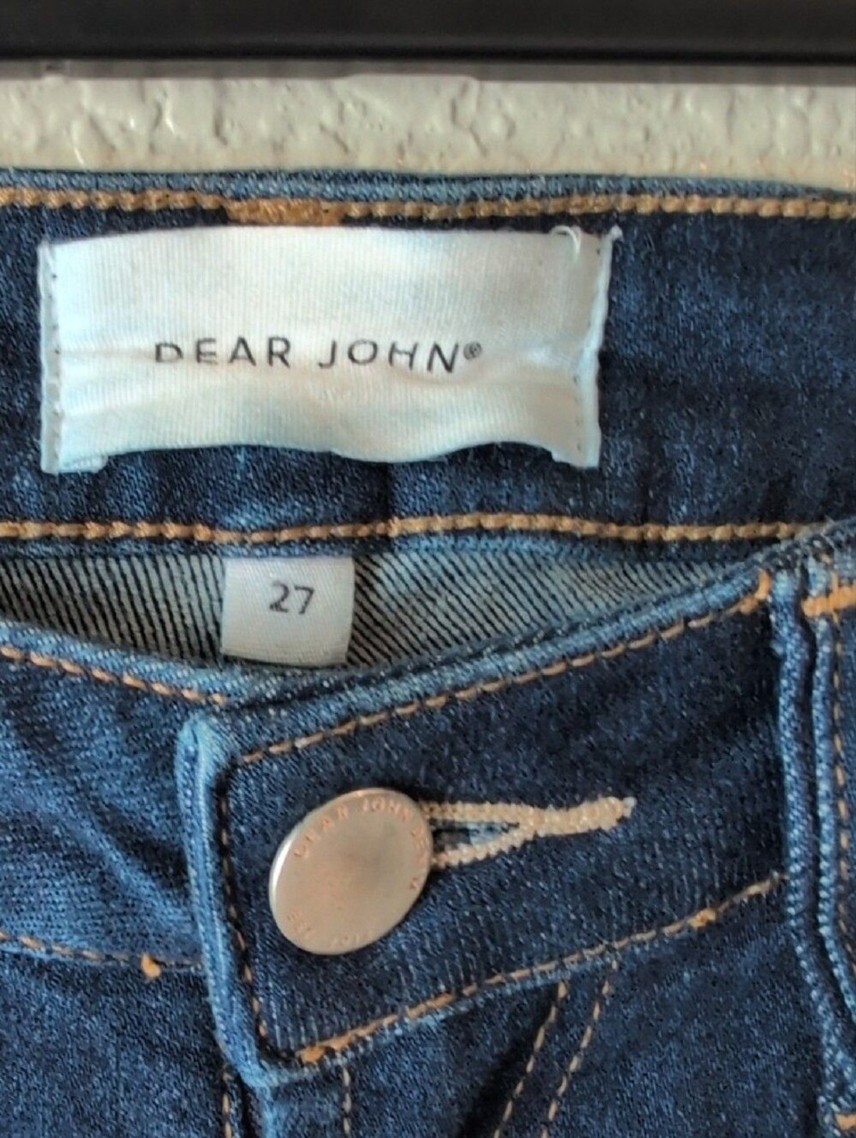 Dear John Dark Blue Wide-Leg Jeans