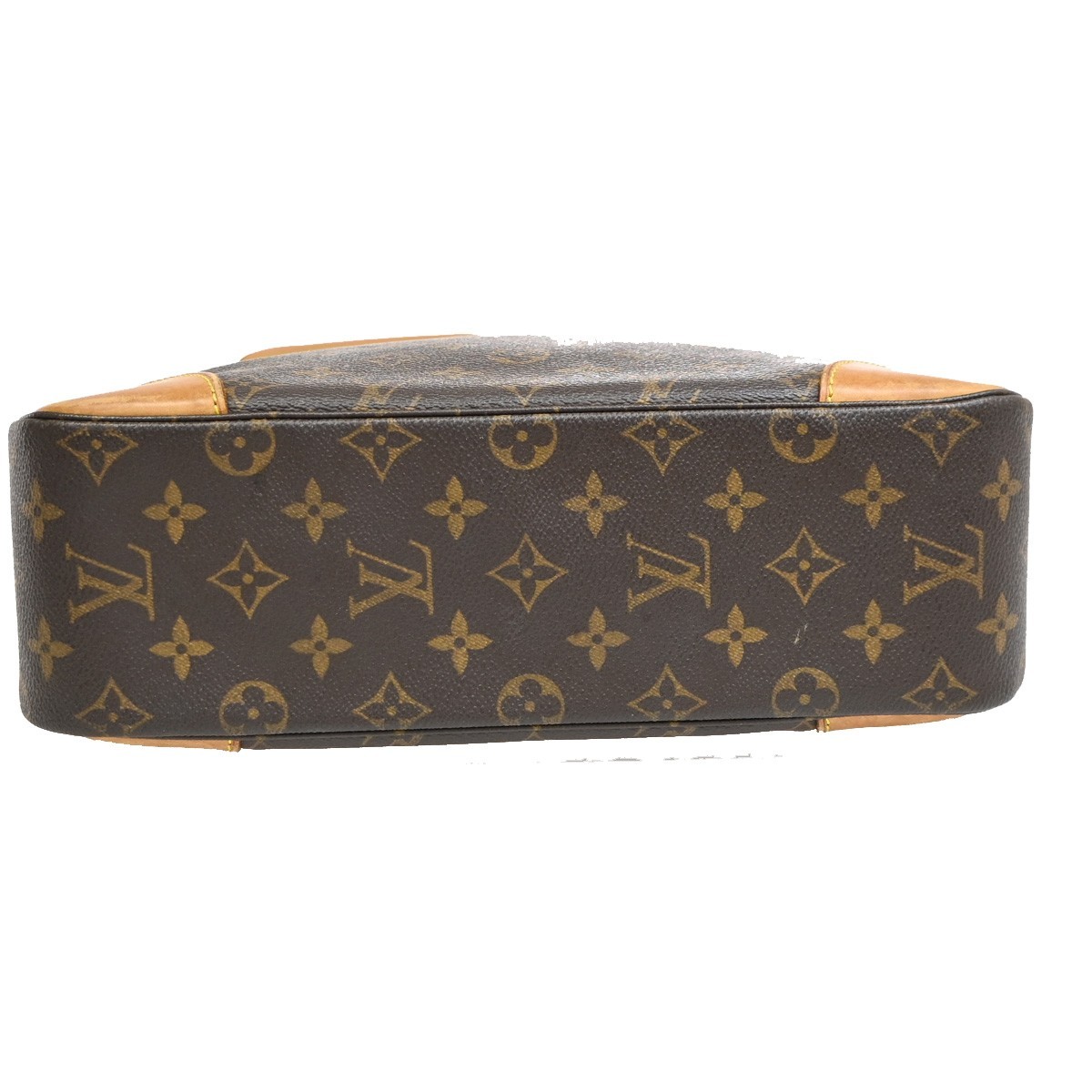 LOUIS VUITTON Boulogne 30 Shoulder Bag Monogram Leather Brown M51265 73PA220