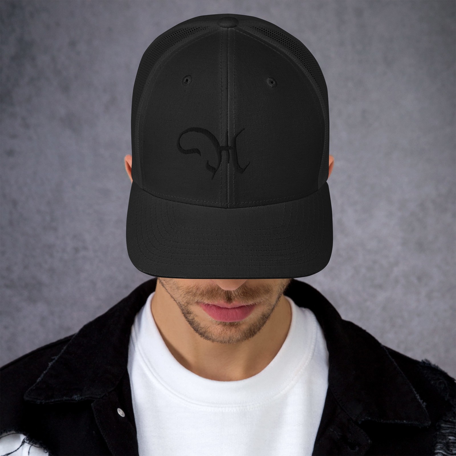 Trucker Cap, A, Black