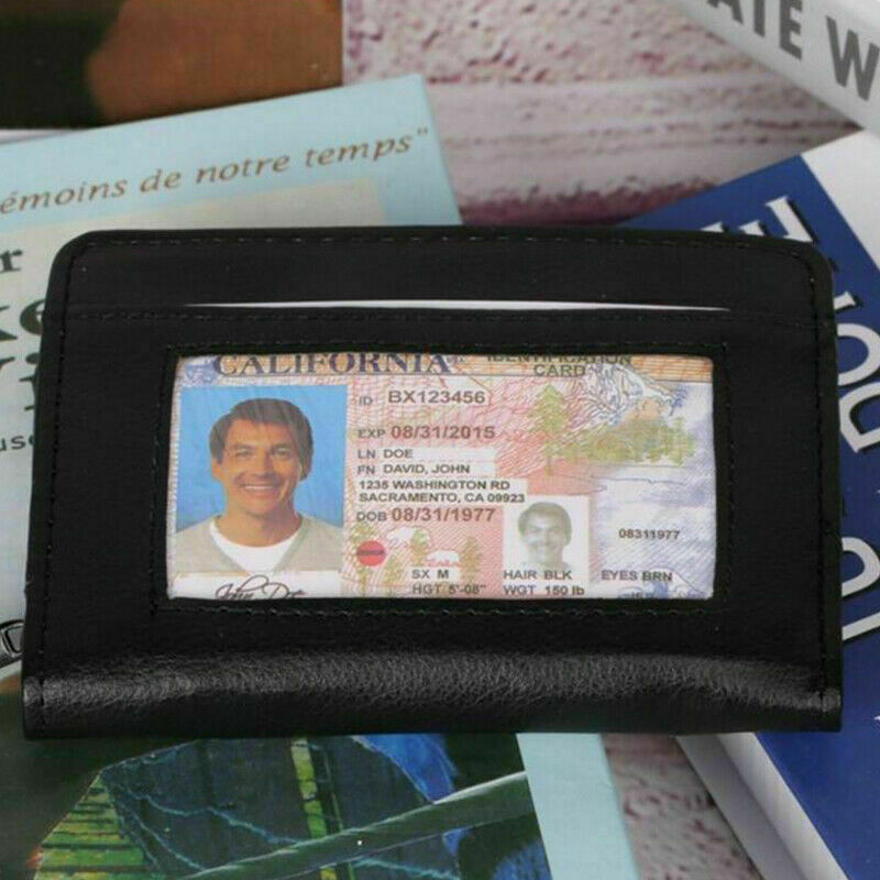 Lock Wallet Secure Men Women RFID Blocking Money Credit Card Holder Wallets
