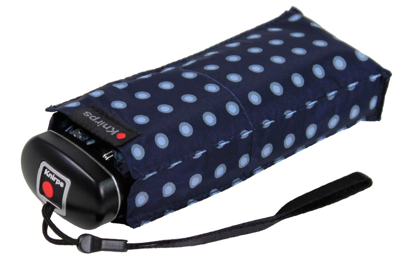 Pocket Umbrella Travel Navy Dots