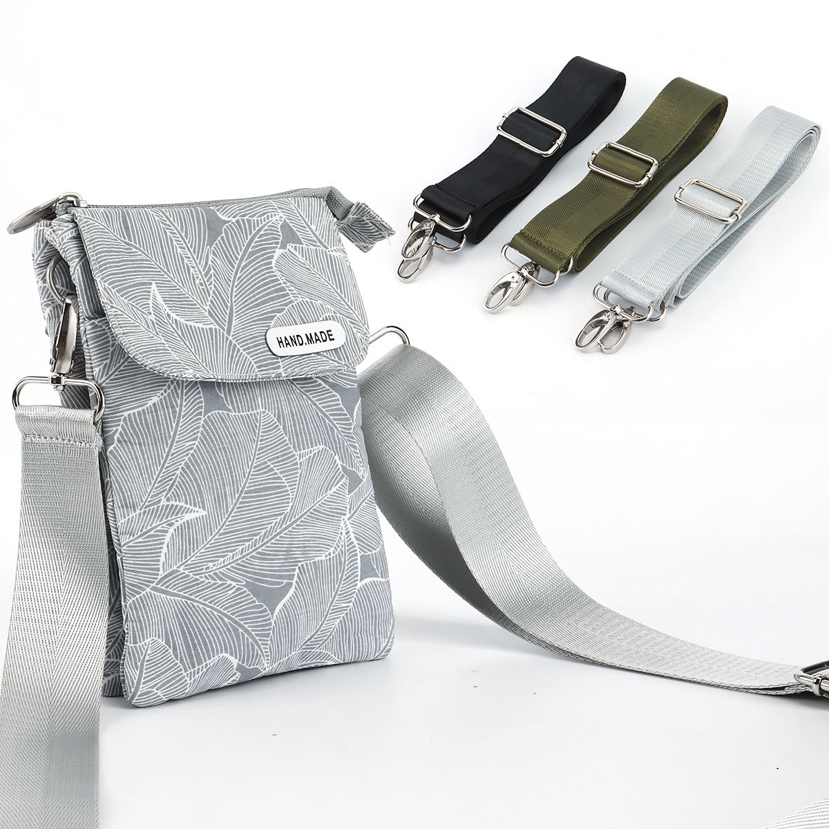 2 Canvas Shoulder Bag Belt Strap Crossbody Adjustable Replacement Handbag Handle