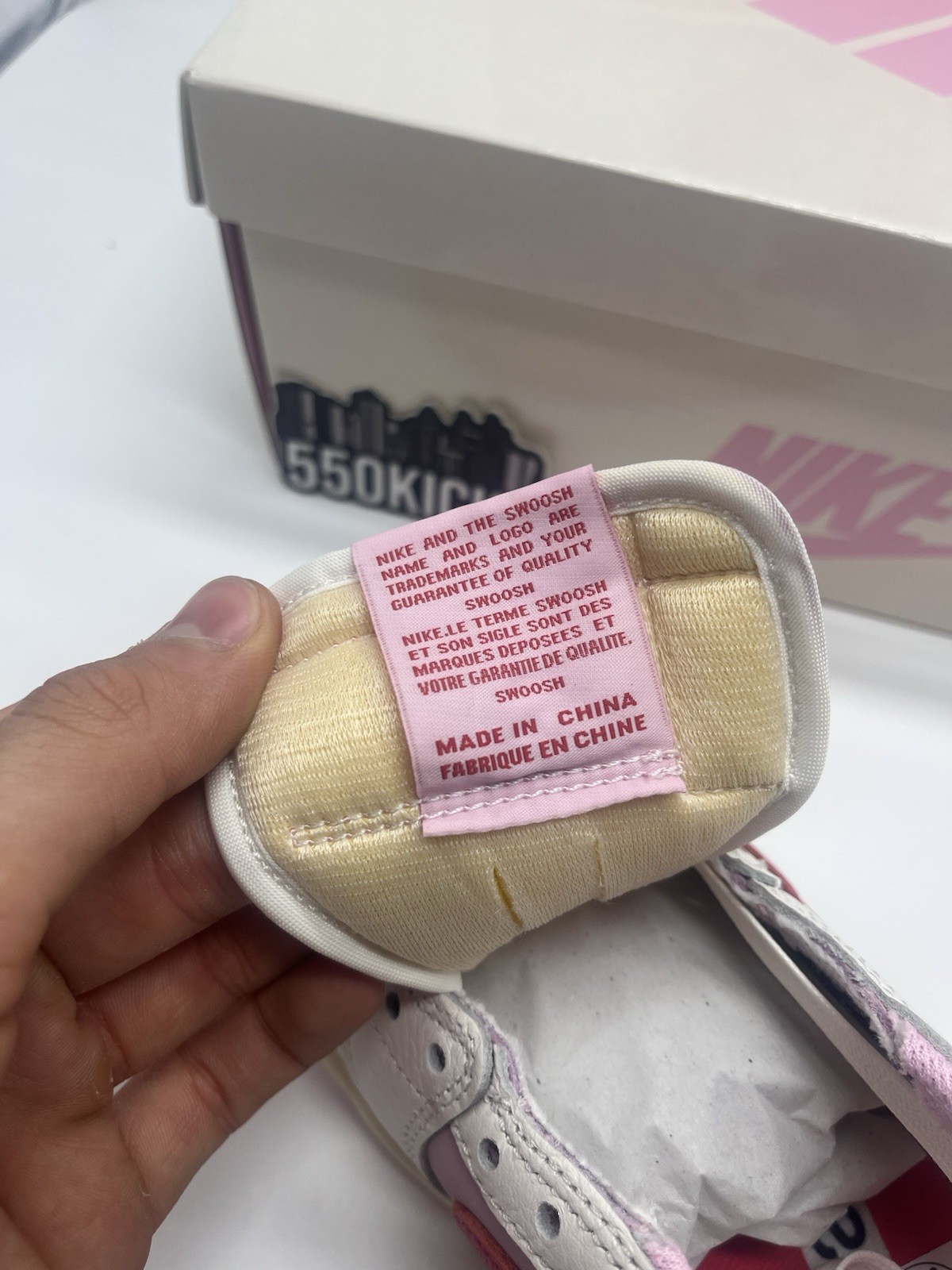 Nike Jordan 1 Low Travis Scott Tropical Pink