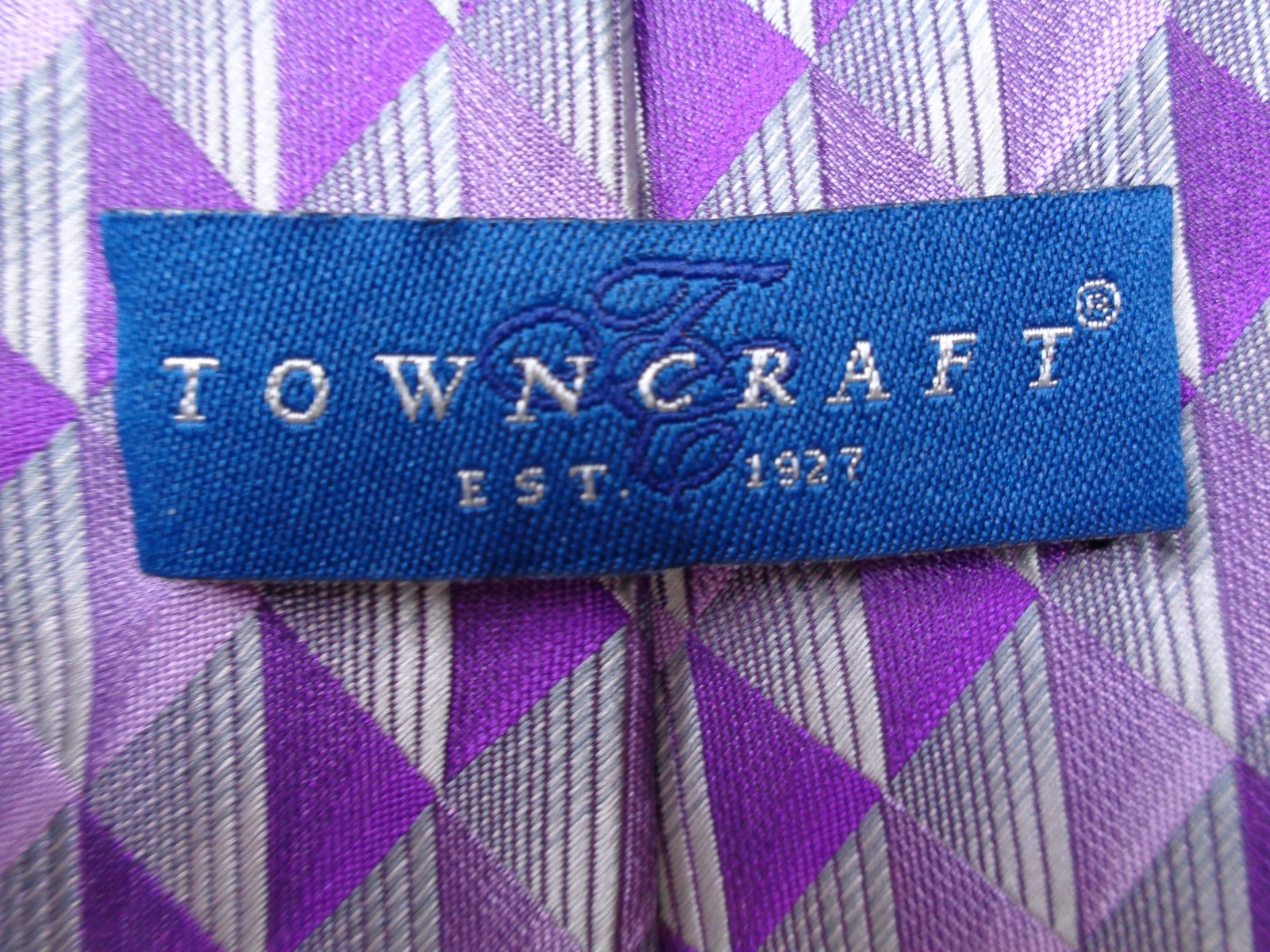 3 Excellent Men’s Ties Burgundy/Gray/Purple Made By Dani/David Taylor/Towncraft