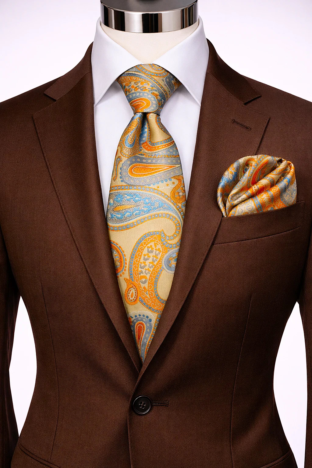 FABRIZIO TIE & POCKET SQAURE by VERSE9
