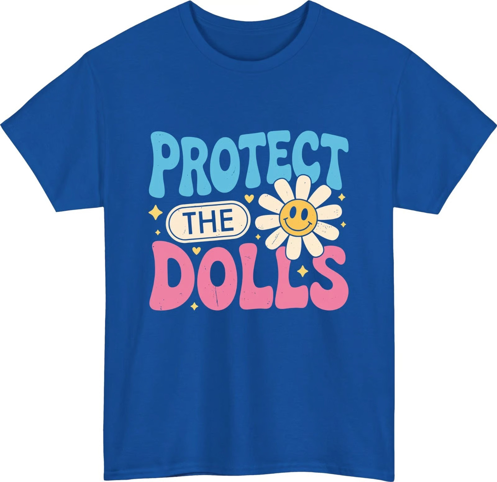 Protect The Dolls Retro T-Shirt LGBTQ Transgender Support