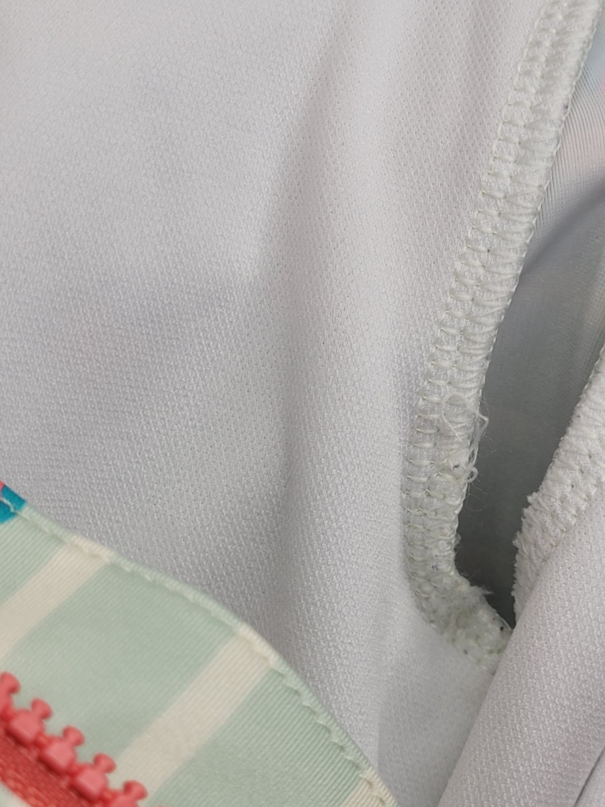 Cat & Jack Swimsuit Toddler Girls 18 Mos Mint Green Strawberry Print Rash Guard