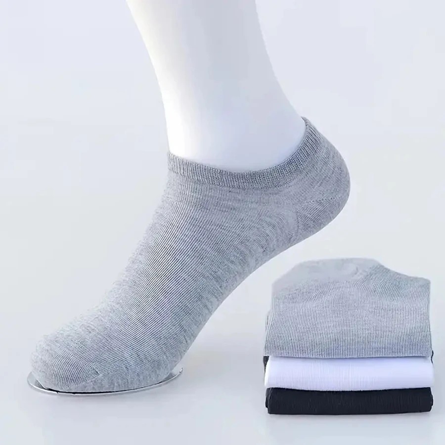 10/12/20/40 Pairs Men Boat Socks Business Sport Sweat Absorption Mature Summer A