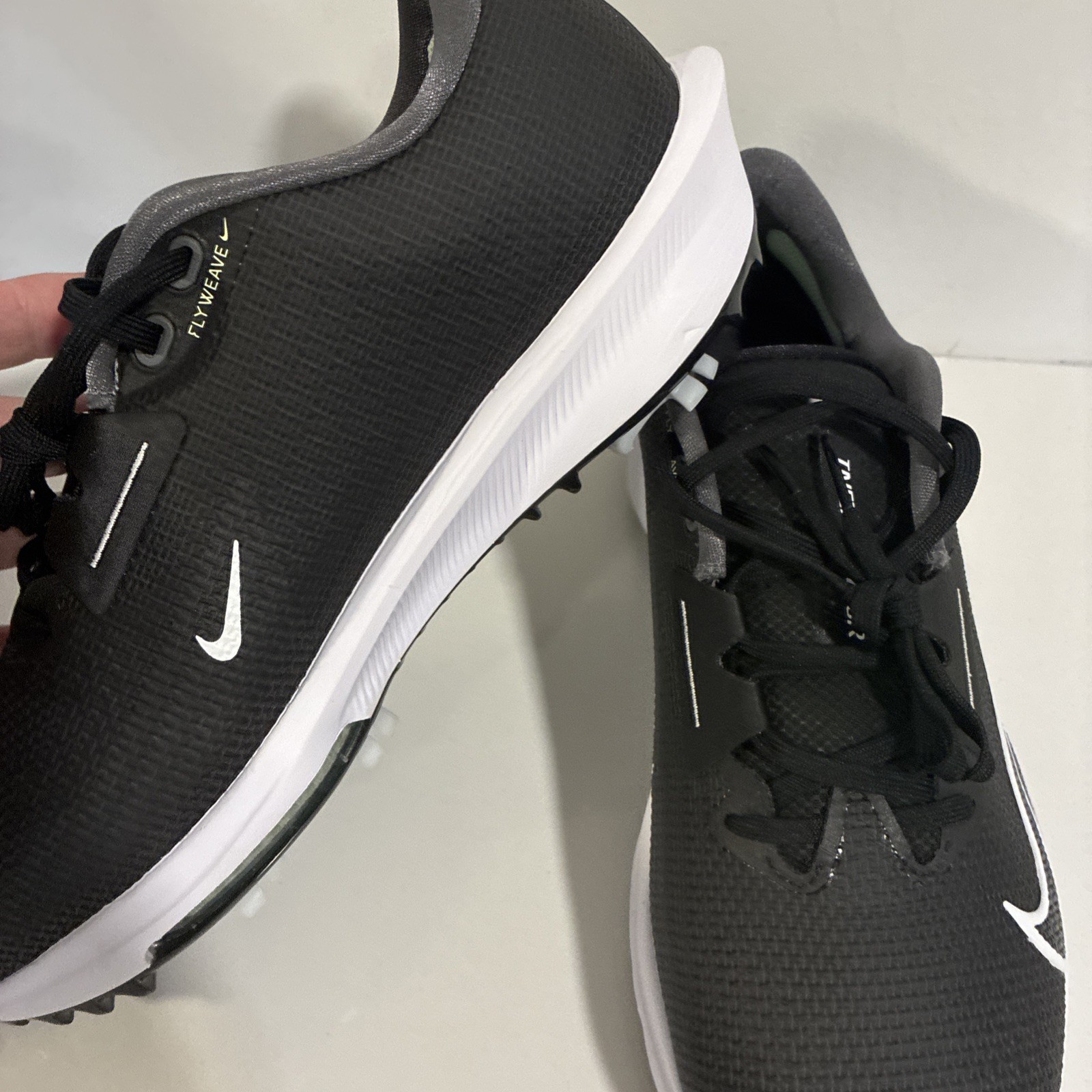 Size 12 Wide – Nike Air Zoom Infinity Tour 2 Golf Wide Black White FD0218 002
