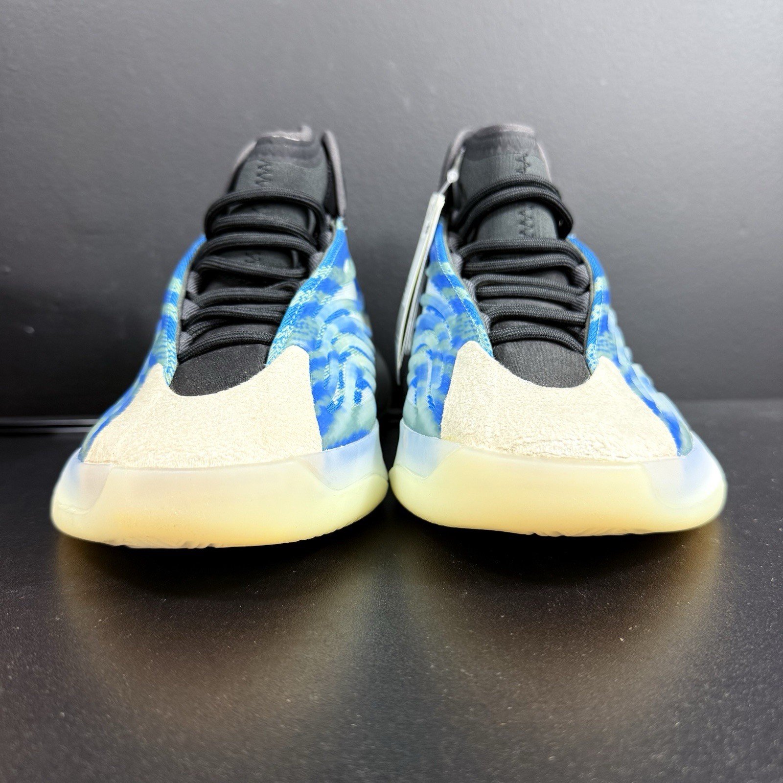NEW! NIB Adidas Men’s Yeezy Qntm QUANTUM In Frozen Blue GZ8872 Size 6.5