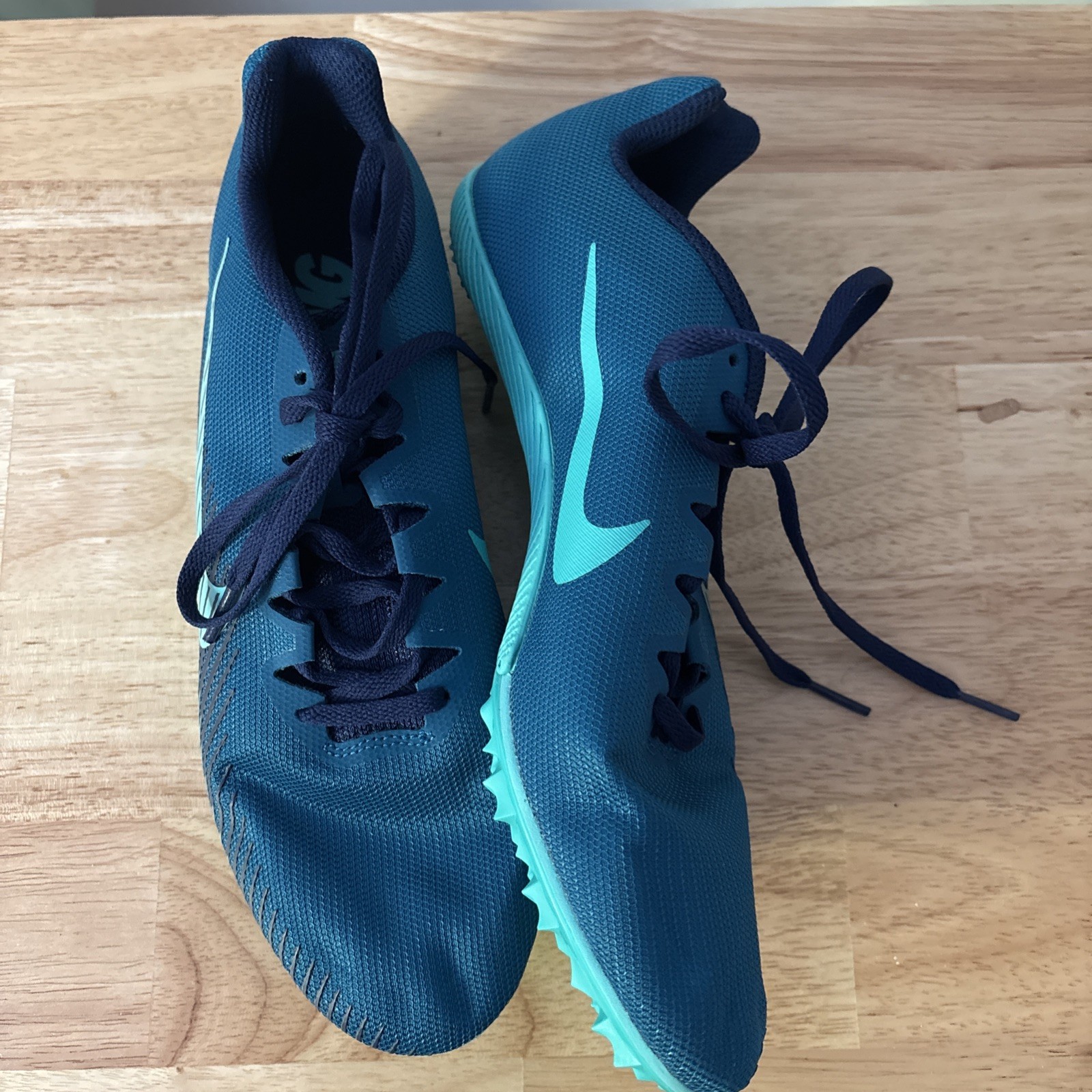 Nike Zoom Rival Track Field Spikes Teal AH1020-300 – Size 9