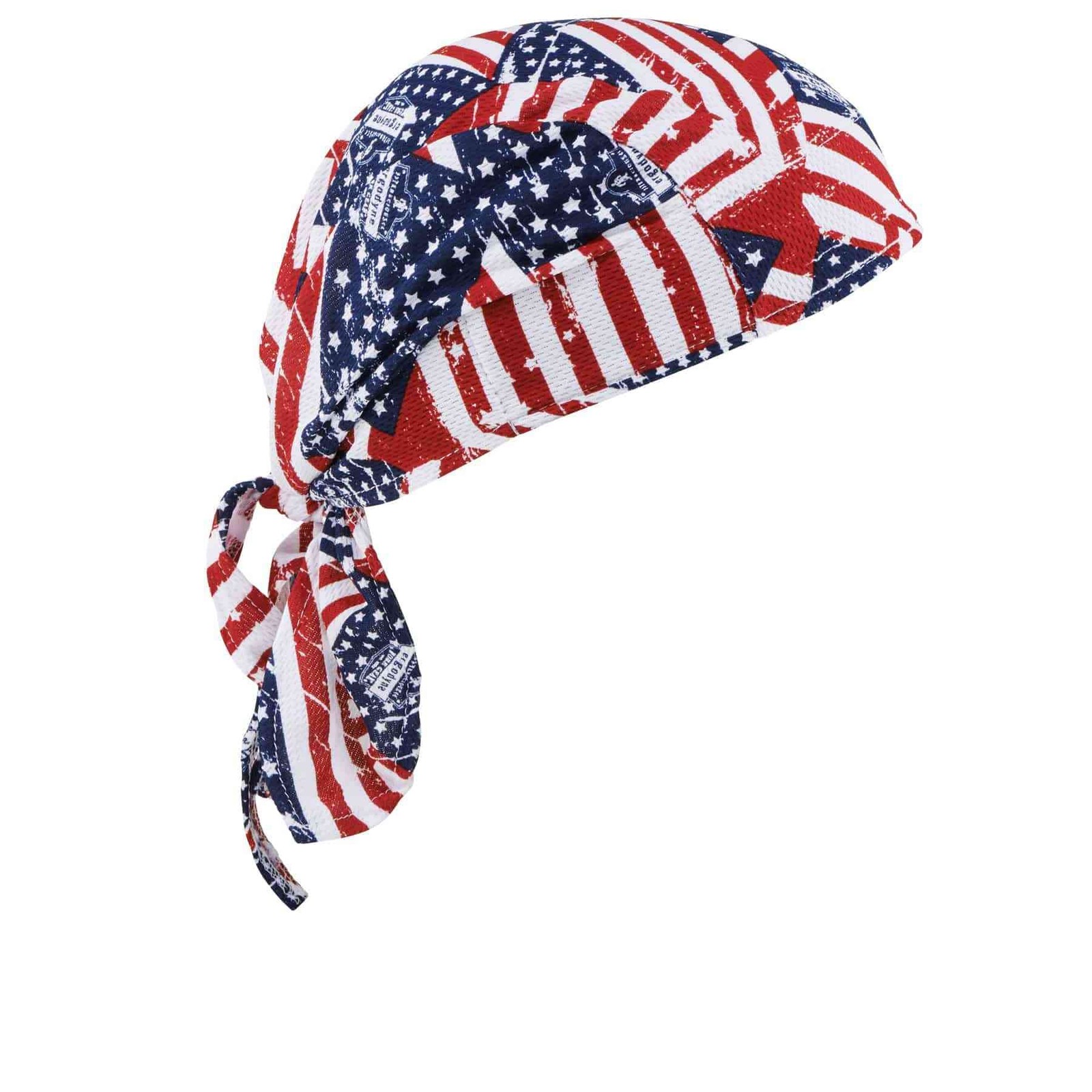 Ergodyne Chill-Its 6615 Performance Bandana Do One Size, Stars and Stripes