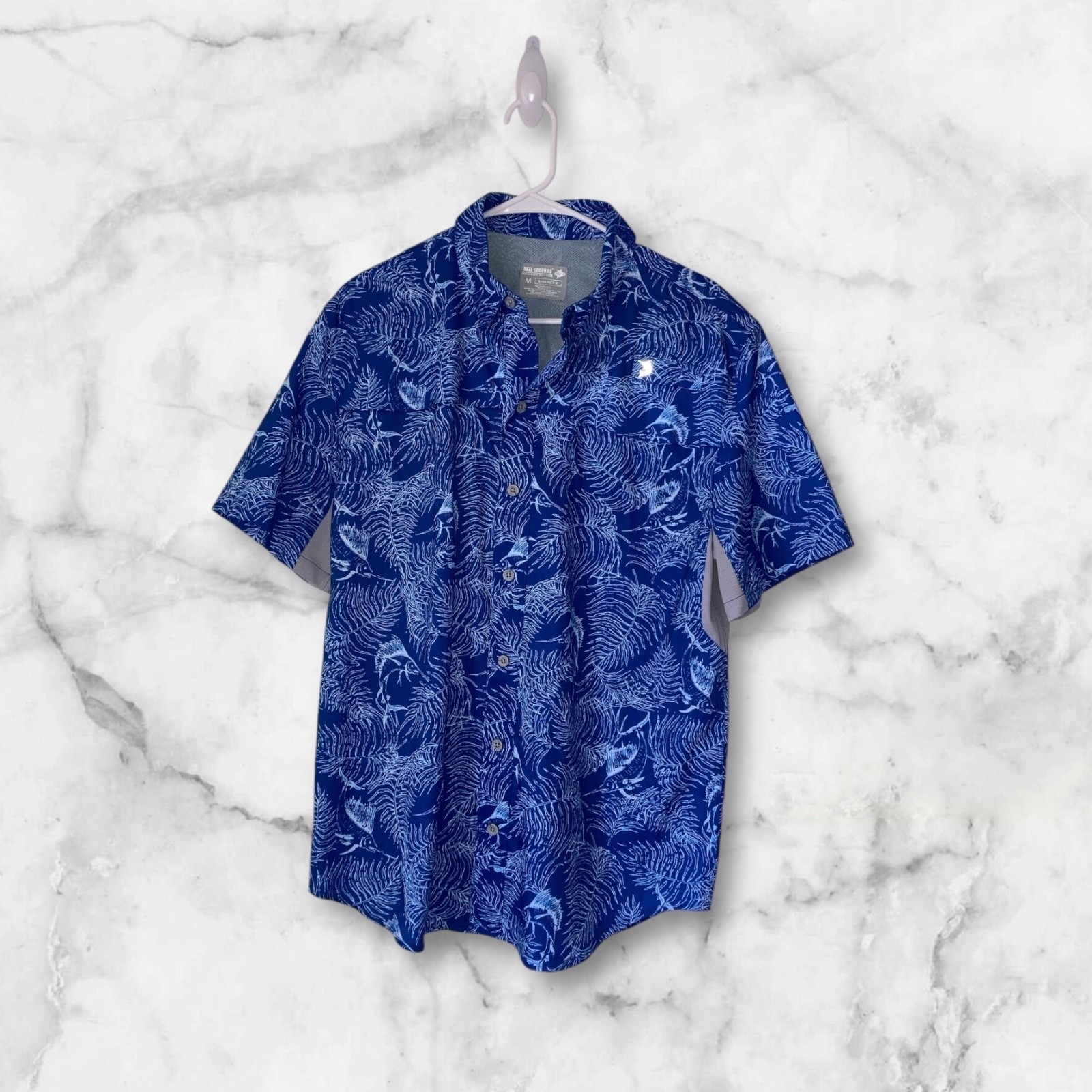 REEL LEGENDS Mariner II Performance fabric Shirt Size M