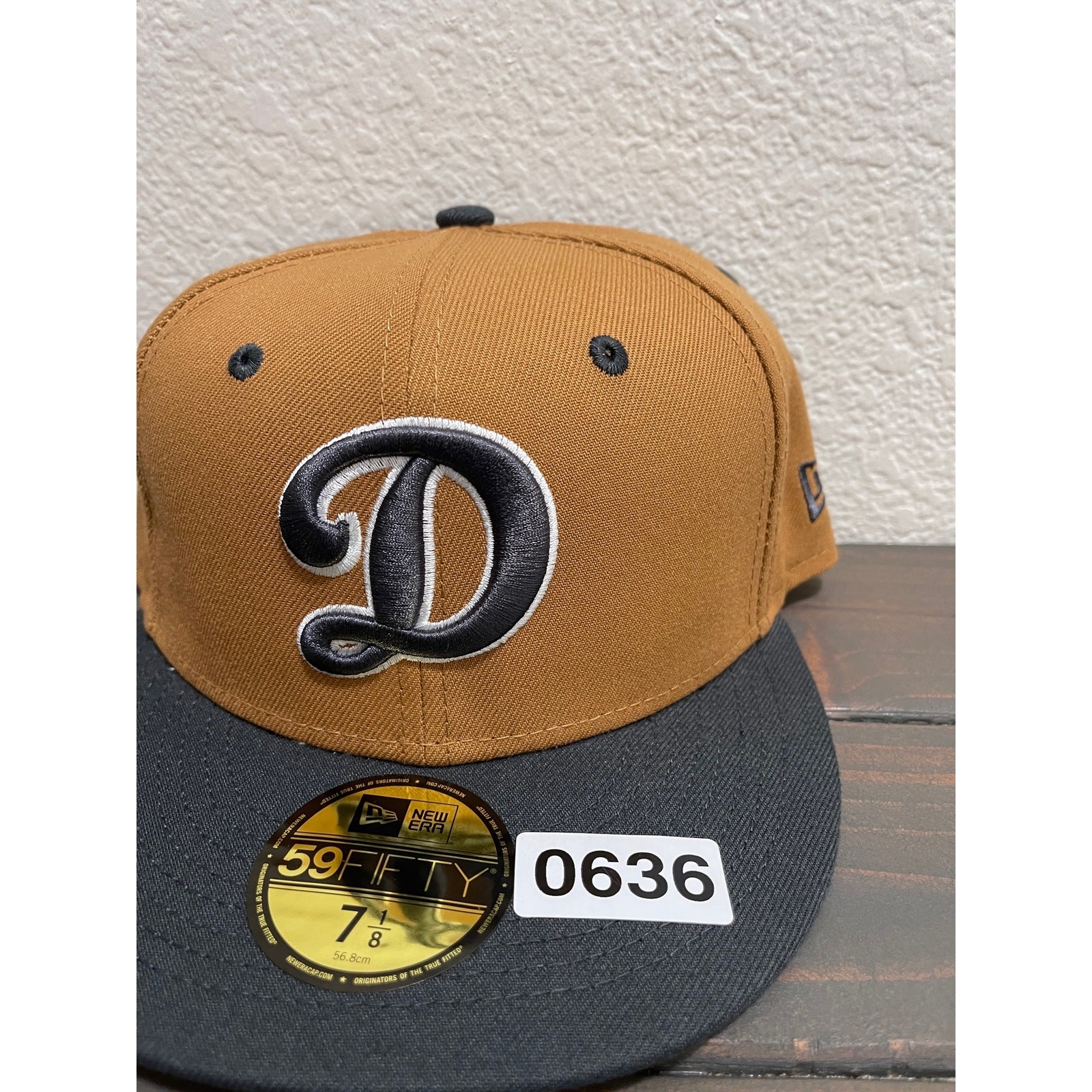 New Era MLB Los Angeles Dodgers Specialized “D” LOGO 59FIFTY Fitted Hat 7 1/8