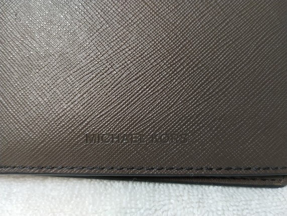 MICHAEL KORS Men’s leather Brown Bifold Wallet Pre-owned