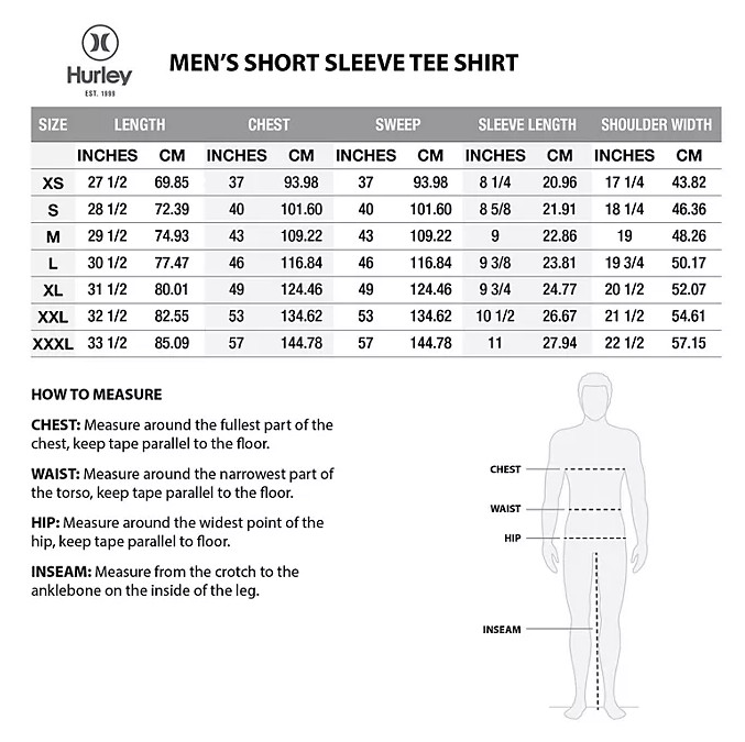 Hurley Men’s Patio Printed Soft Comfortable Woven Shirt