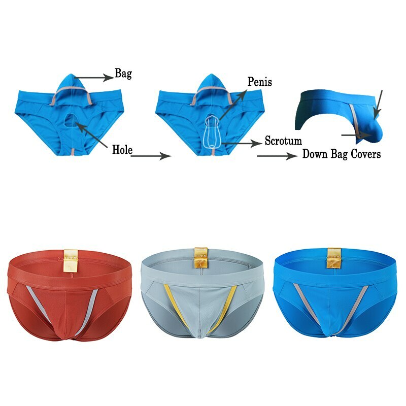 Mens Underwear Briefs Men Sexy Lingerie Mens Panties Briefs Tanga Underpants