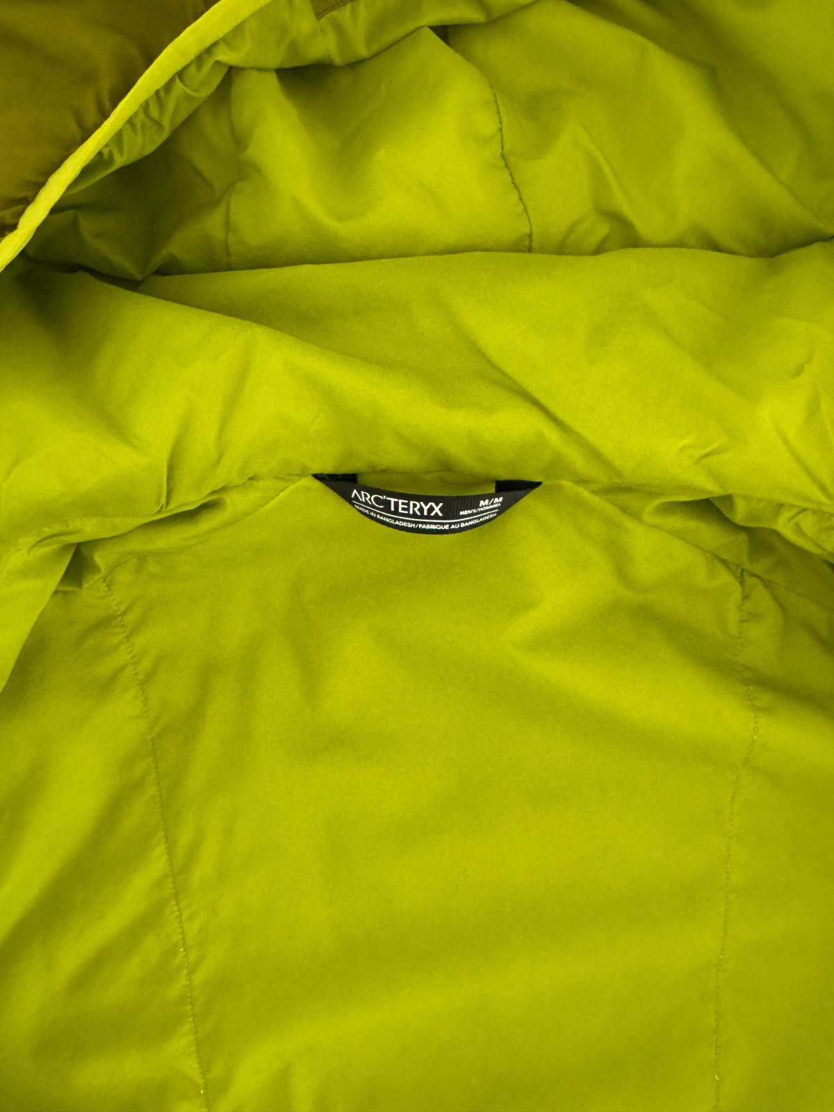 Arcteryx Atom LT Men’s Hoody Jacket Size Medium Green