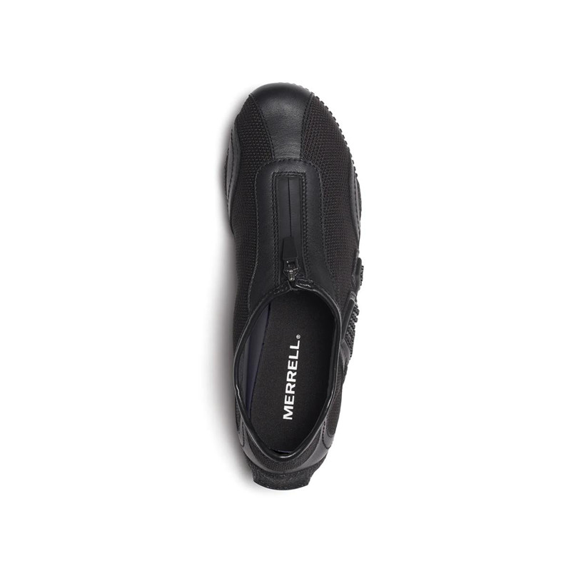 Merrell Relay Fly Zip Sneaker Black/Black Womens US sizes 6-11 NEW