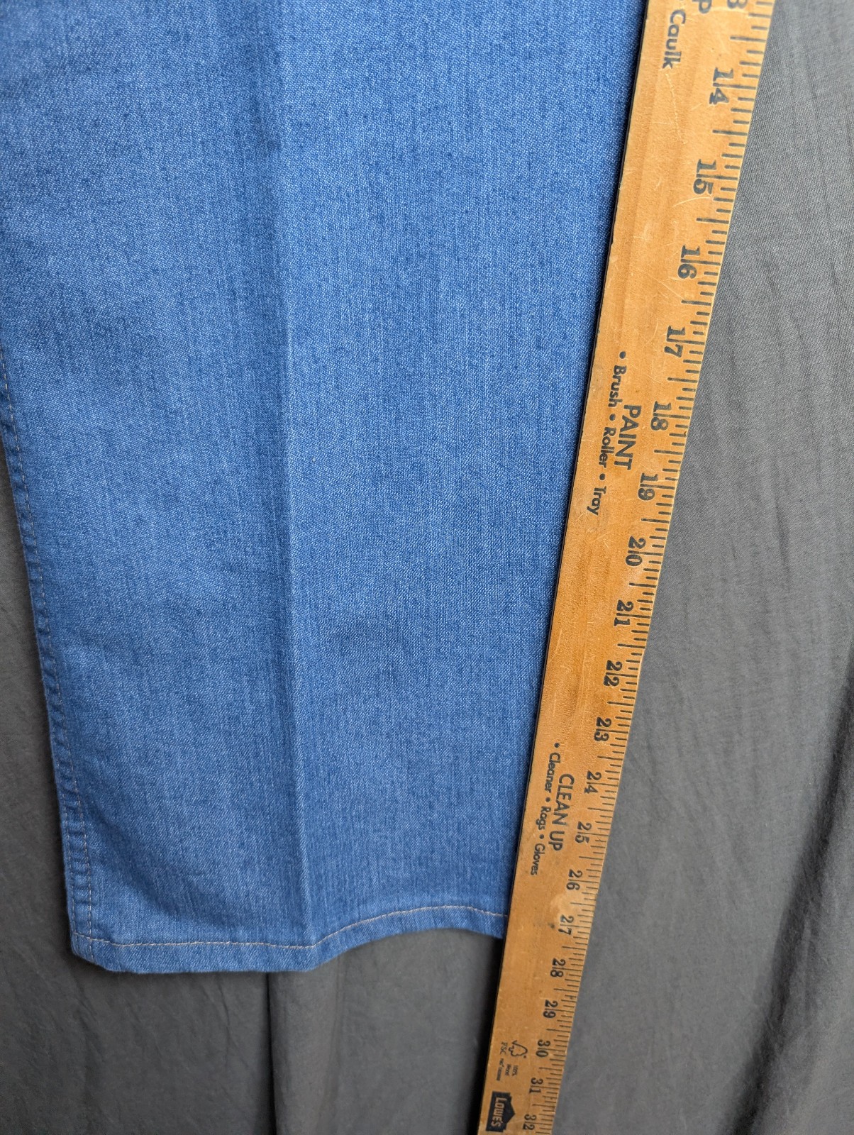 Wrangler Jeans Men’s 40×29 Regular Fit M176W 85498LB Blue Cotton Polyester Blend