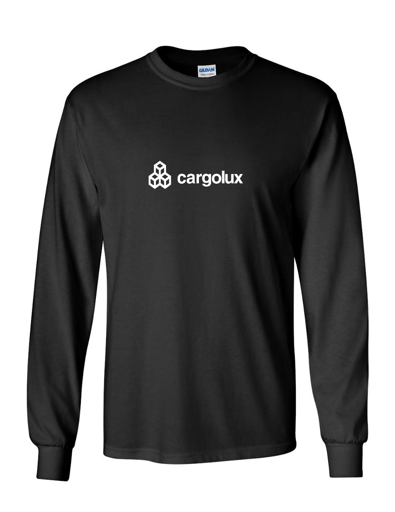 Cargolux Cool Logo T-Shirt Luxembourgish Airline Black Long Sleeve Shirt S-5XL