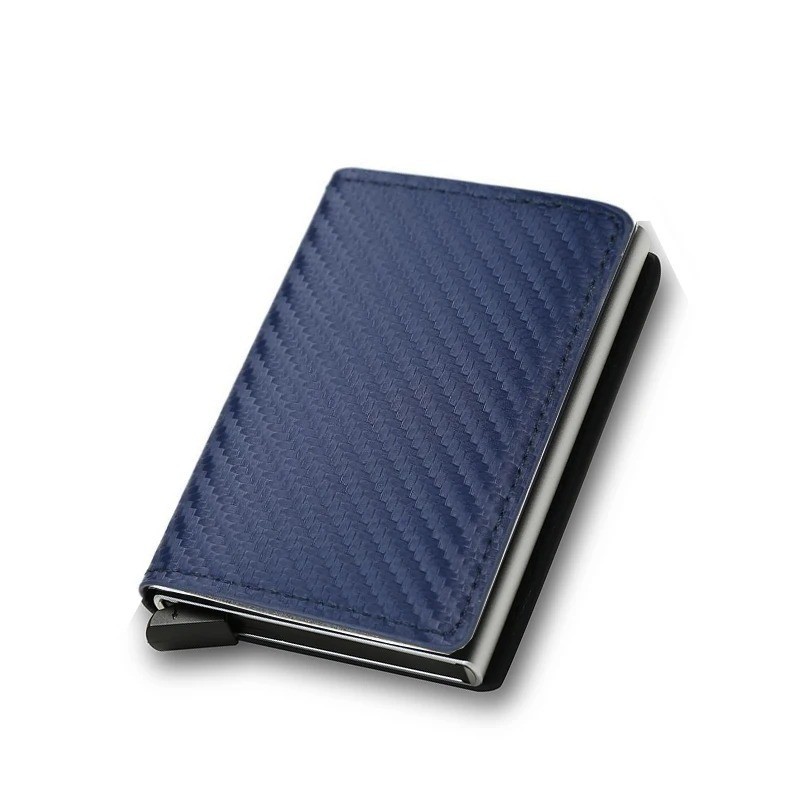 Anti Thief Rfid Credit Card Holder Smart Minimalist Wallet Men Women Slim Bank C