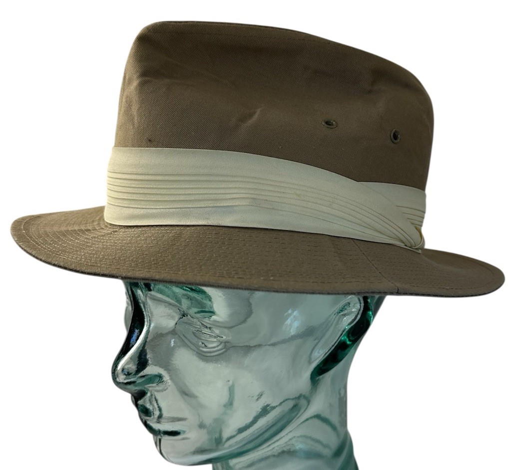 Dorfman Pacific Tan Fedora Hat Medium (Made in Sri Lanka) Classic