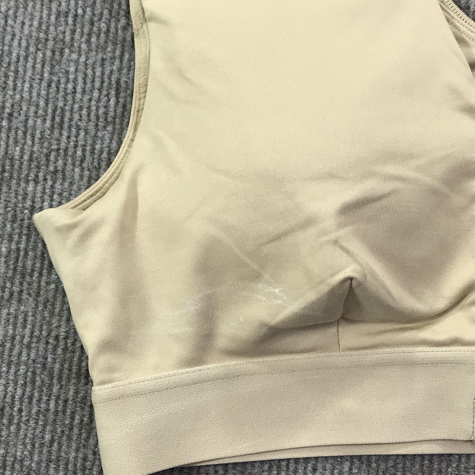 Tommie Copper Sports Bra Womens XL Zip Front Shoulder Support Copper Znergy