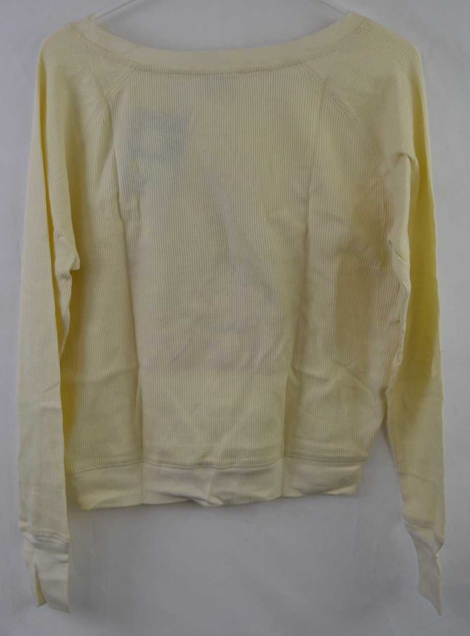 University of Auburn Tigers Women’s Thermal Pullover – Cream – Med 7/9 (AUB-05)