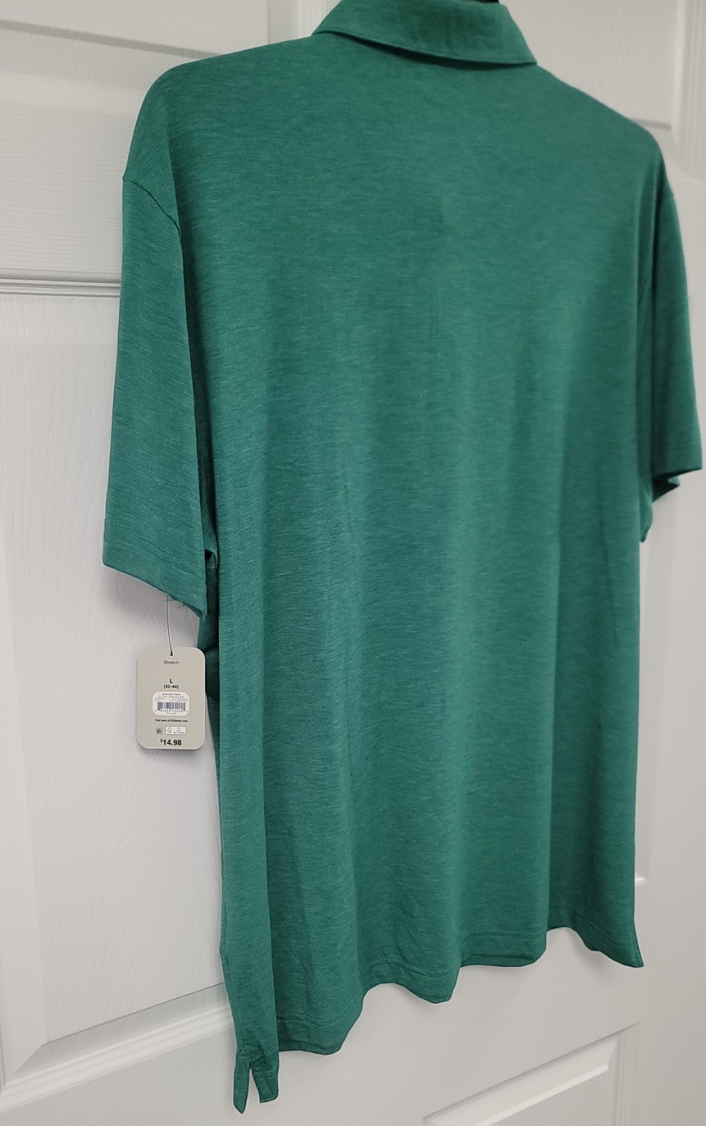 George Men’s Knit Polo Shirt with Short Sleeves size SM-2XL – GREEN