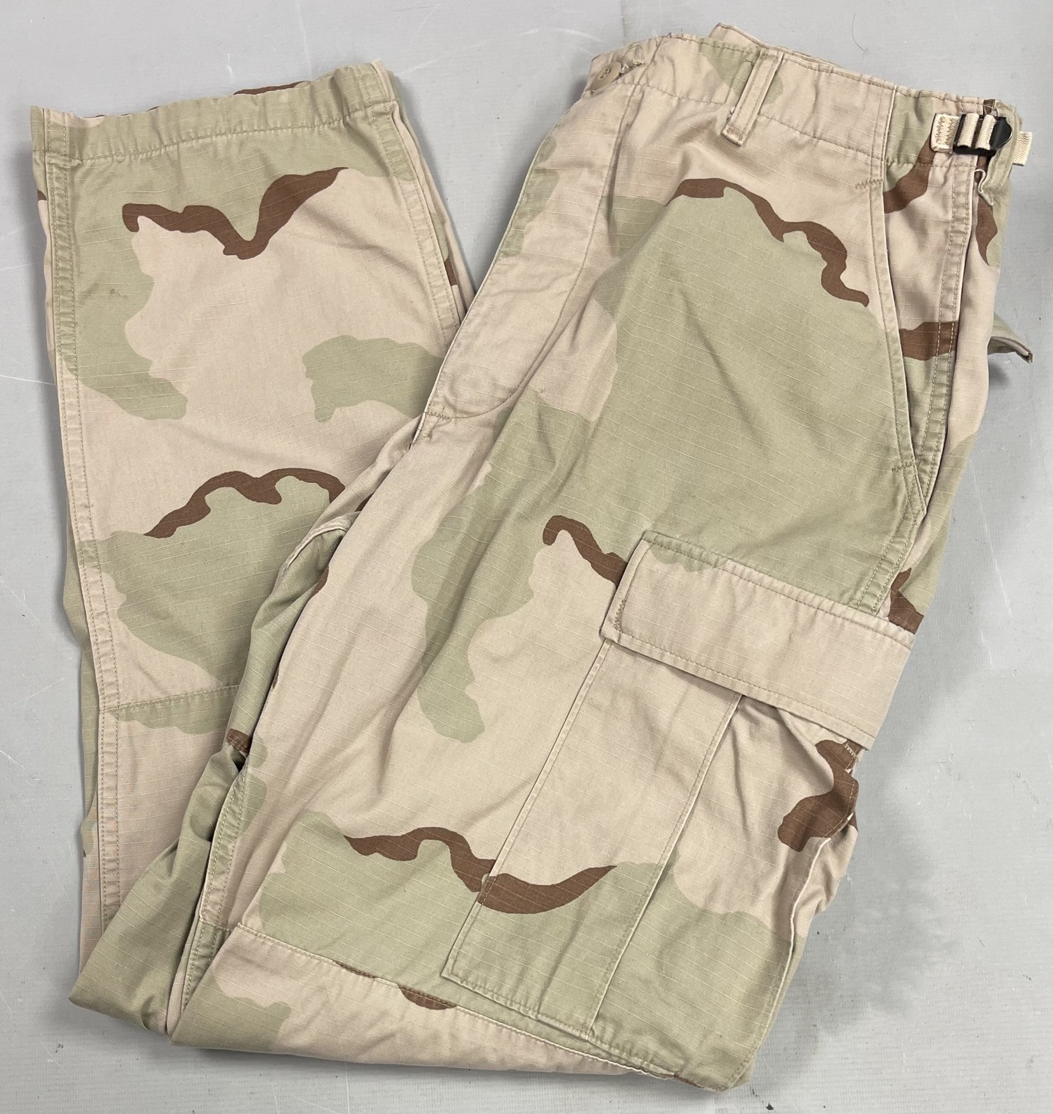 US Army Tri-Color Desert Pant / Trouser – Choose Size Small Medium Large – Used